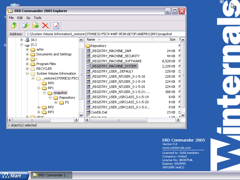 Файл реестра windows xp скачать