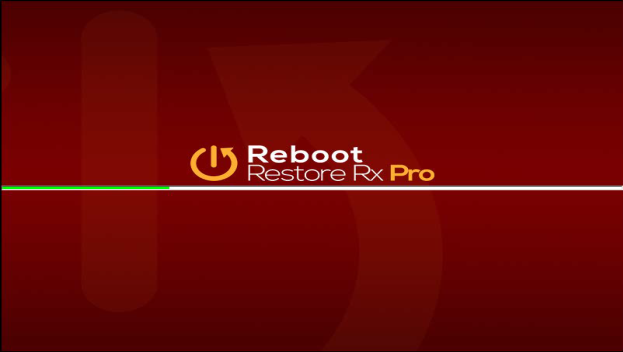 Экран загрузки Reboot Restore Rx Pro 